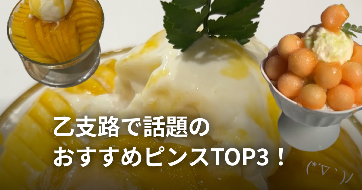 韓国在住日本人おすすめ！韓国ピンスTOP3🍧