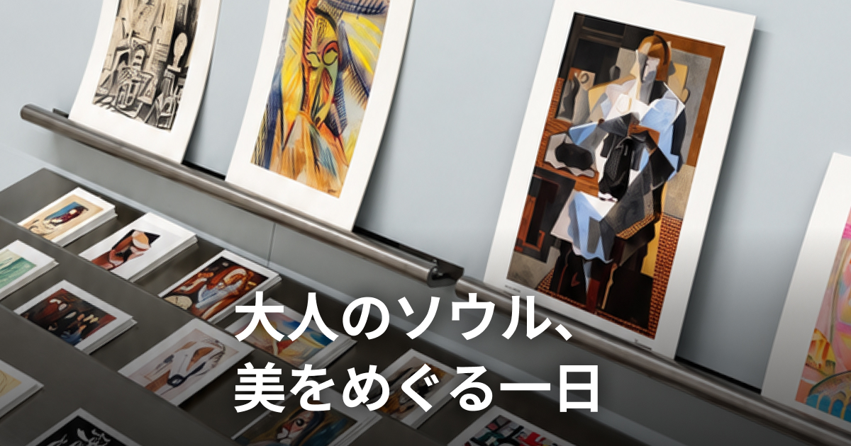 ソウルの旅を優雅に。感性に浸る『美』の一日。